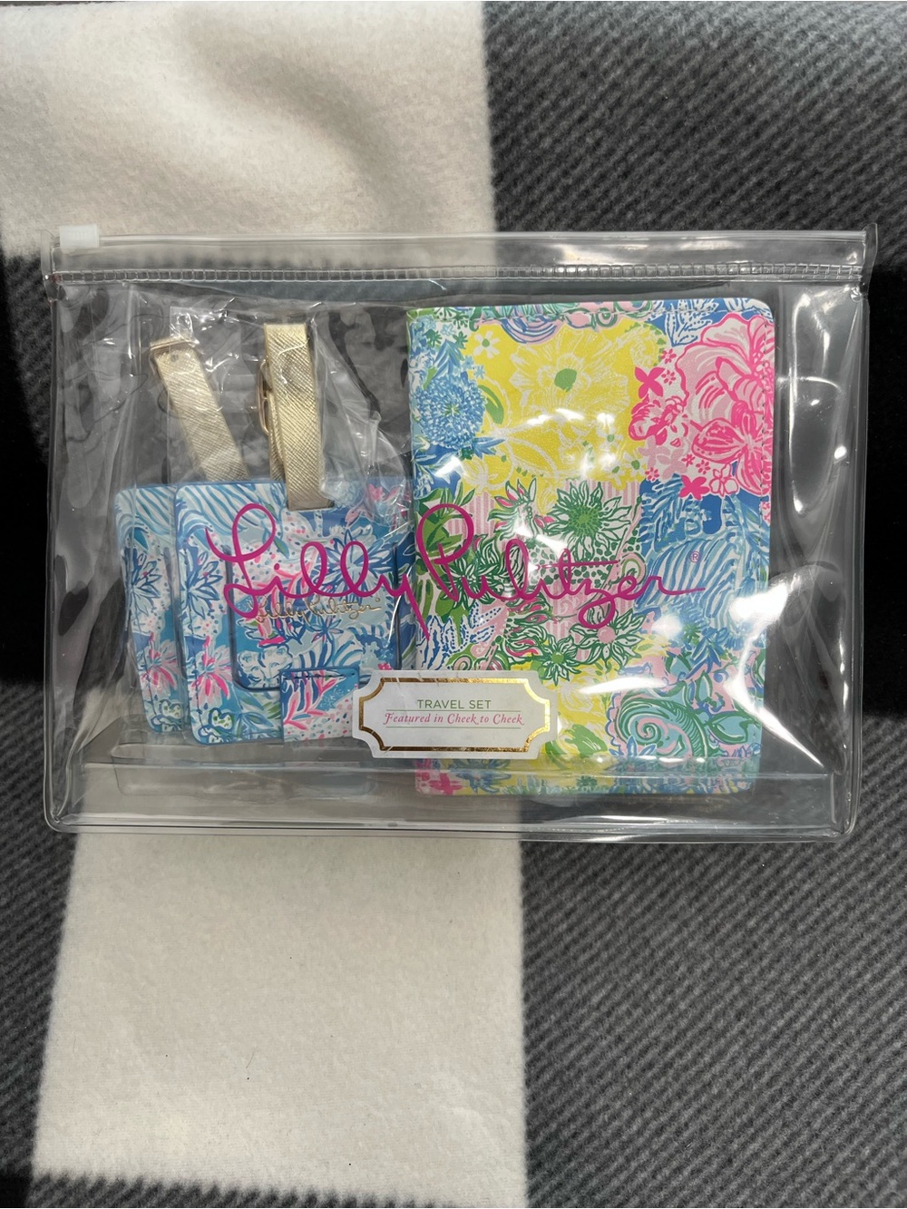 NIP Lilly Pulitzer travel set